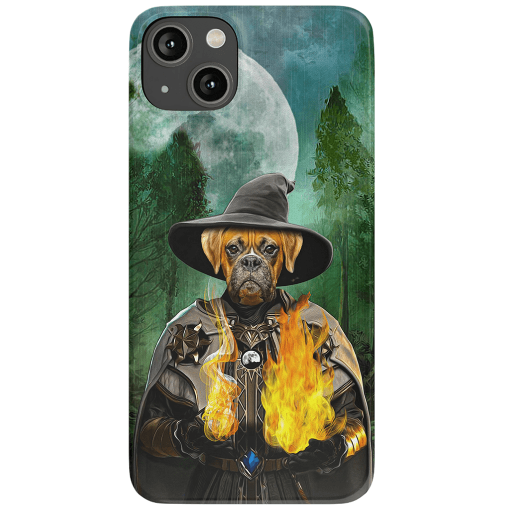 &#39;The Wizard&#39; Personalized Phone Case