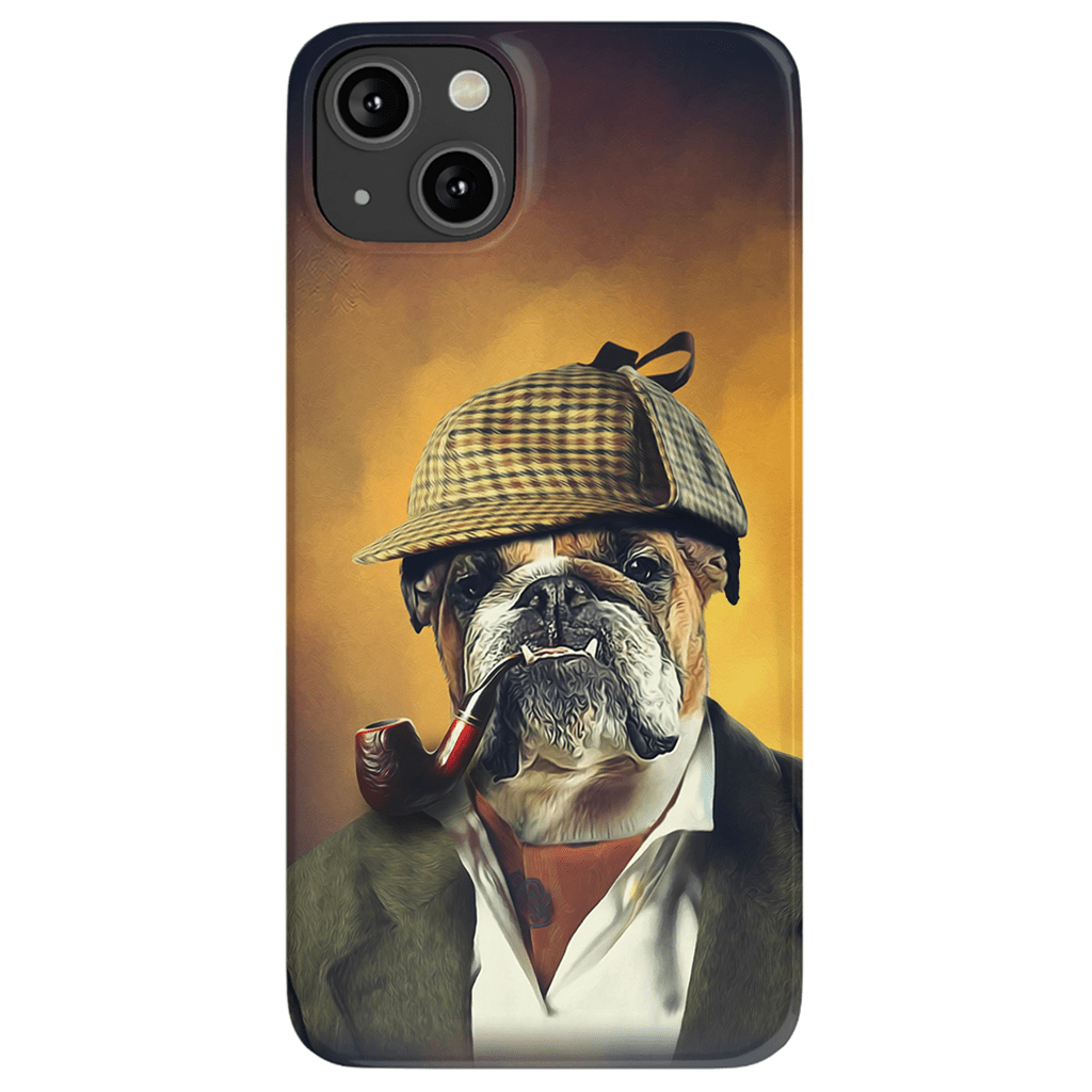 &#39;Sherlock Doggo&#39; Personalized Phone Case