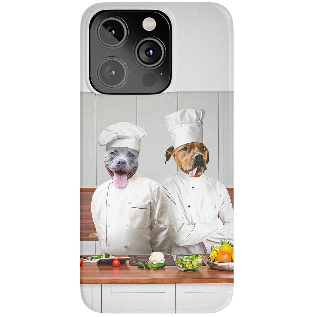 &#39;The Chefs&#39; Personalized 2 Pet Phone Case