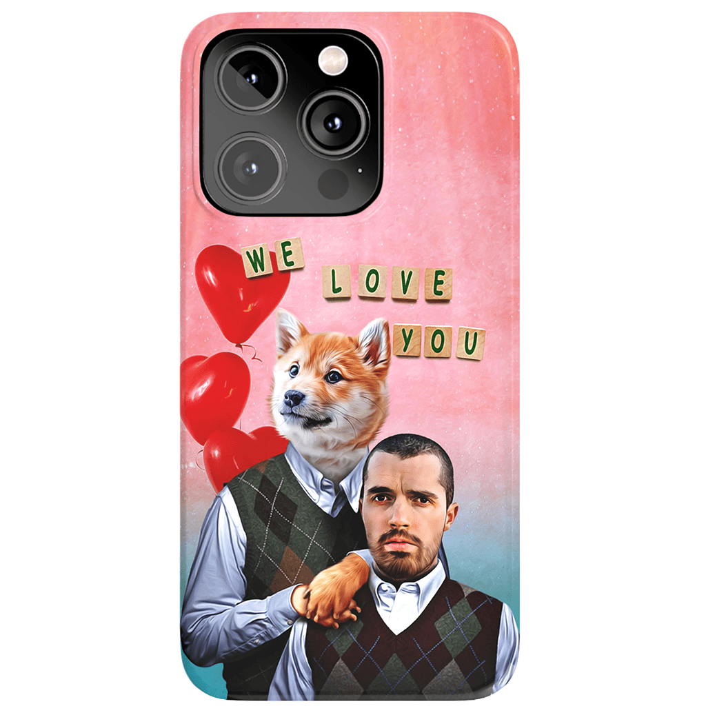 Fundas para móviles personalizadas &#39;Step Doggo/Human Valentines&#39;