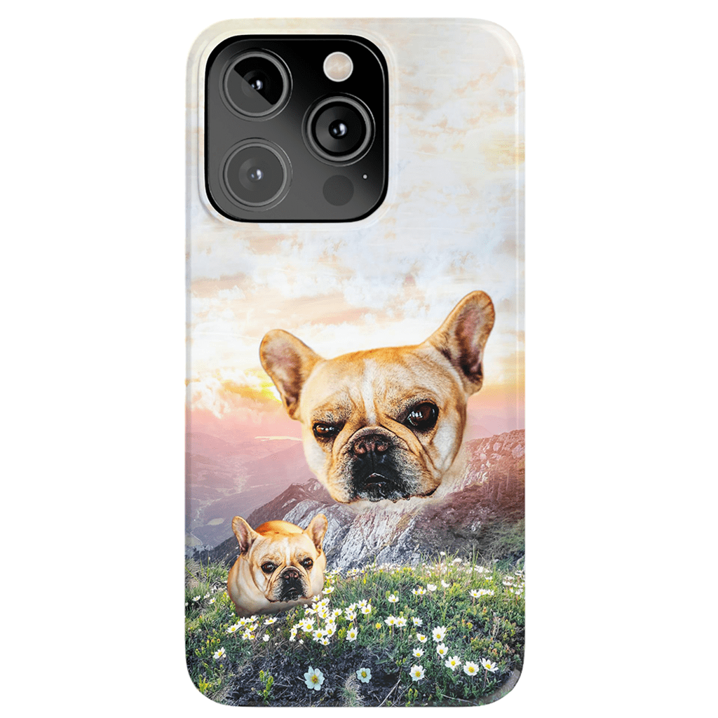 Funda para teléfono personalizada &#39;Majestic Mountain Valley&#39;