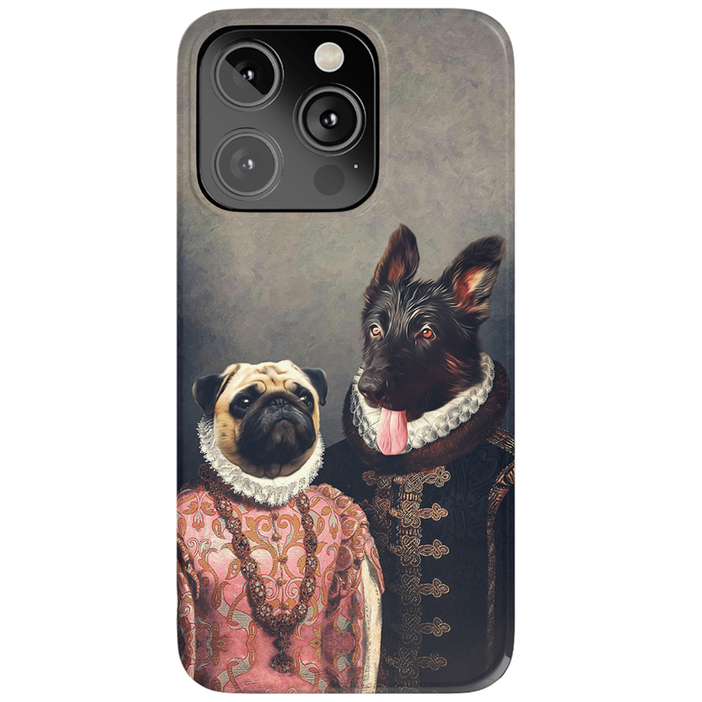 &#39;Duke and Archduchess&#39; Personalized 2 Pet Phone Case