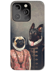 Funda personalizada para teléfono con 2 mascotas 'Duque y Archiduquesa'