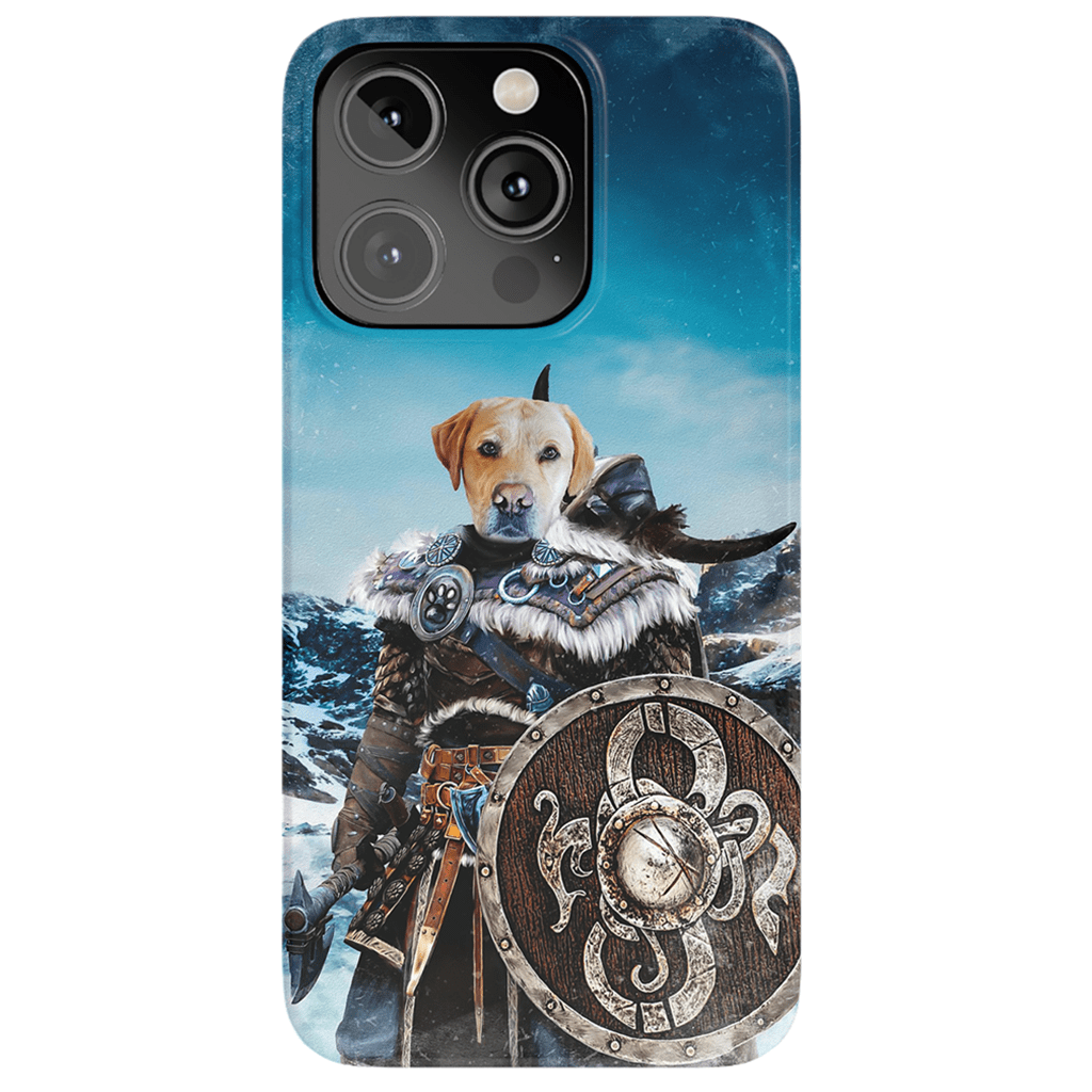 &#39;Viking Warrior&#39; Personalized Phone Case