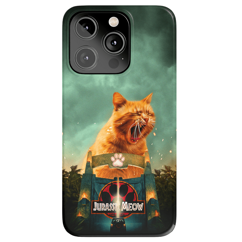 &#39;Jurassic Meow&#39; Personalized Phone Case