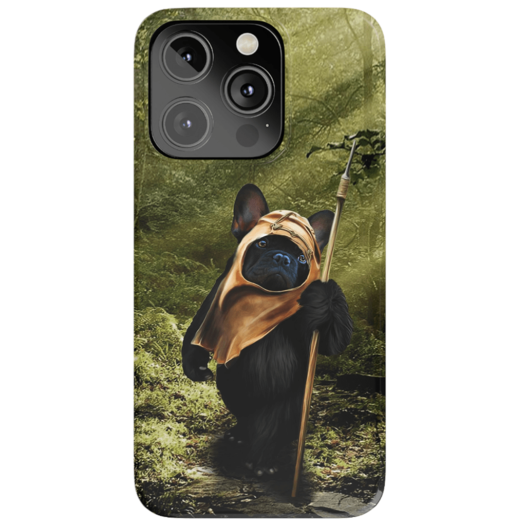 Dogg-E-Wok (versión negra): Funda para teléfono personalizada