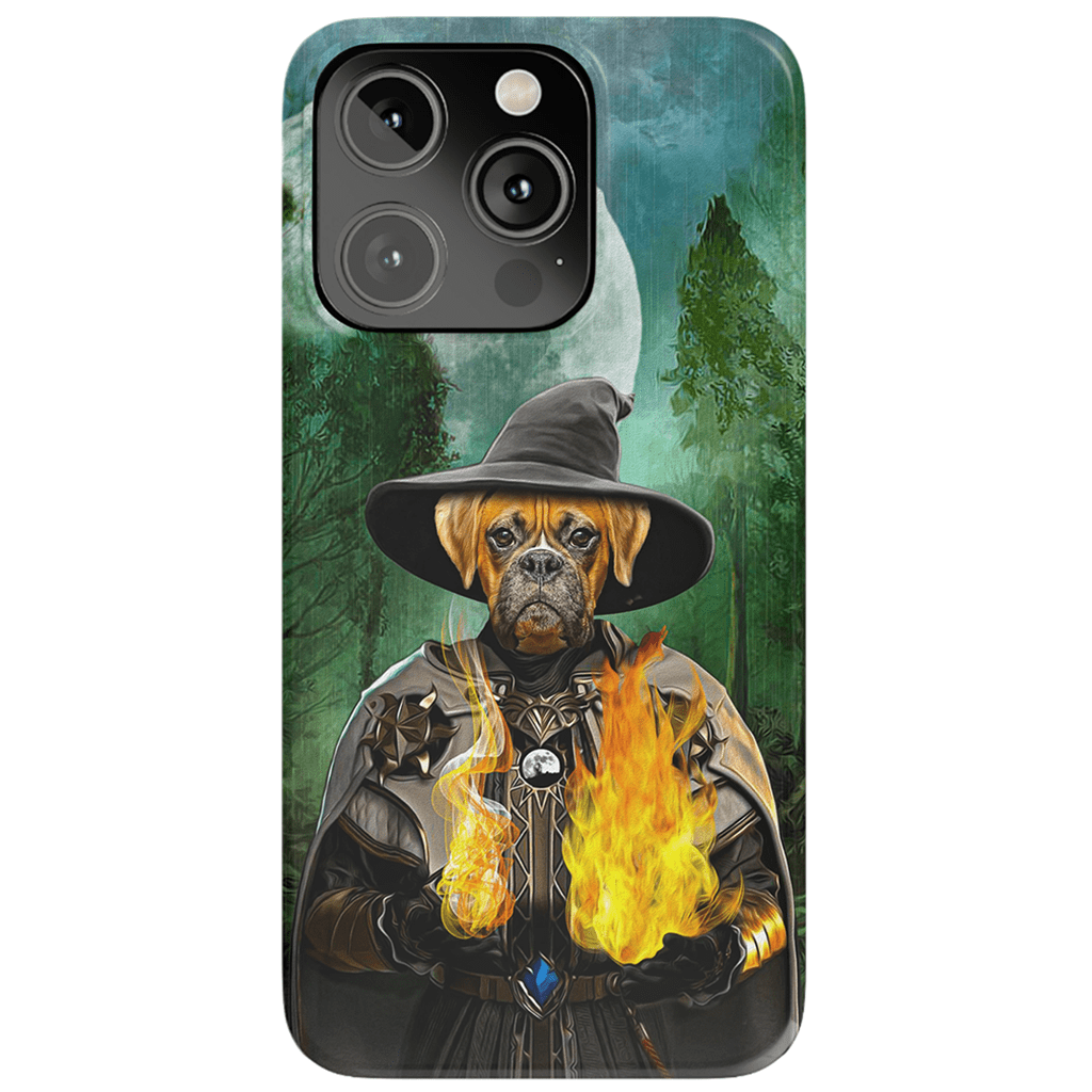 &#39;The Wizard&#39; Personalized Phone Case