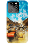 'Harley Wooferson' Personalized 2 Pets Phone Case