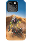 'The Motocross Rider' Personalized Phone Case