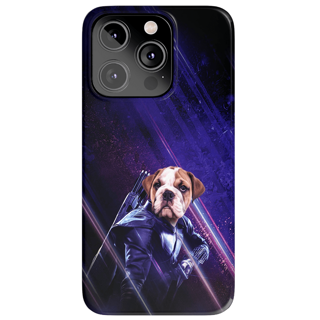 &#39;Hawkeye Doggo&#39; Personalized Phone Case