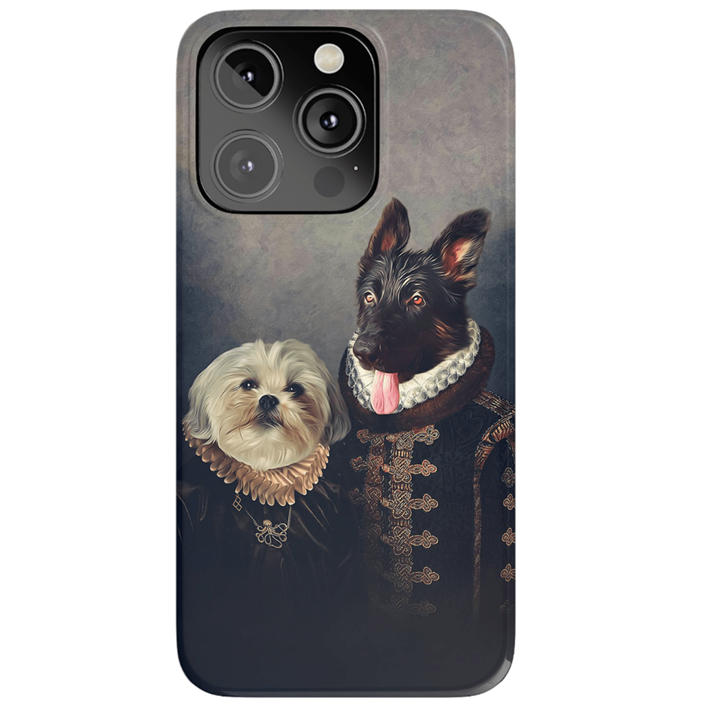 &#39;Duke and Duchess&#39; Personalized 2 Pet Phone Case