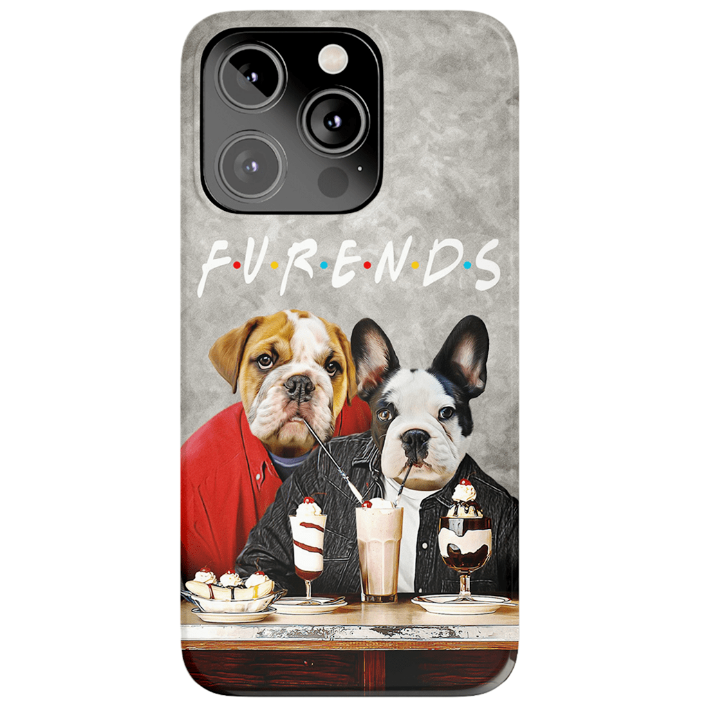 &#39;Furends&#39; Personalized 2 Pet Phone Case