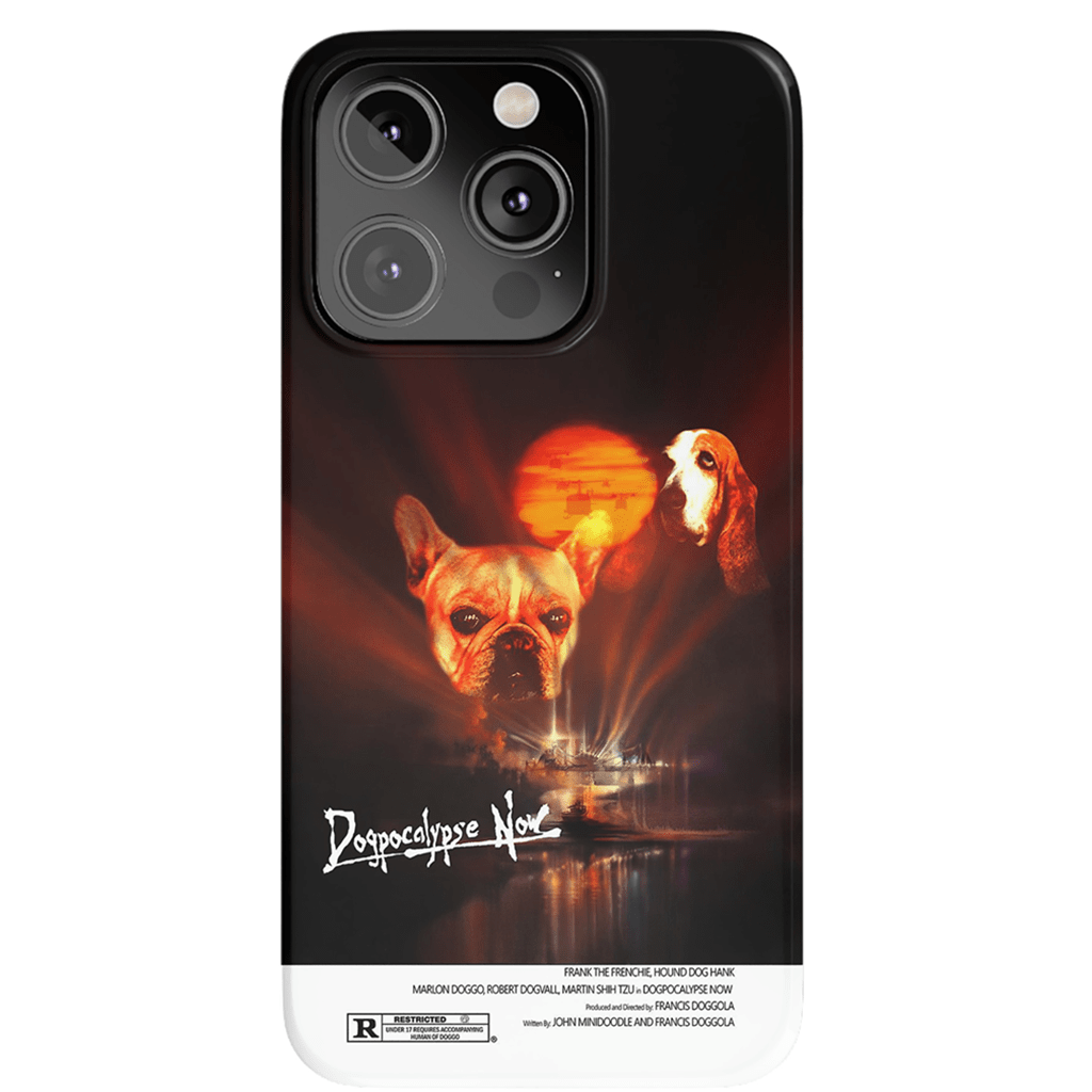 &#39;Dogpocalypse Now&#39; Personalized 2 Dog Phone Case