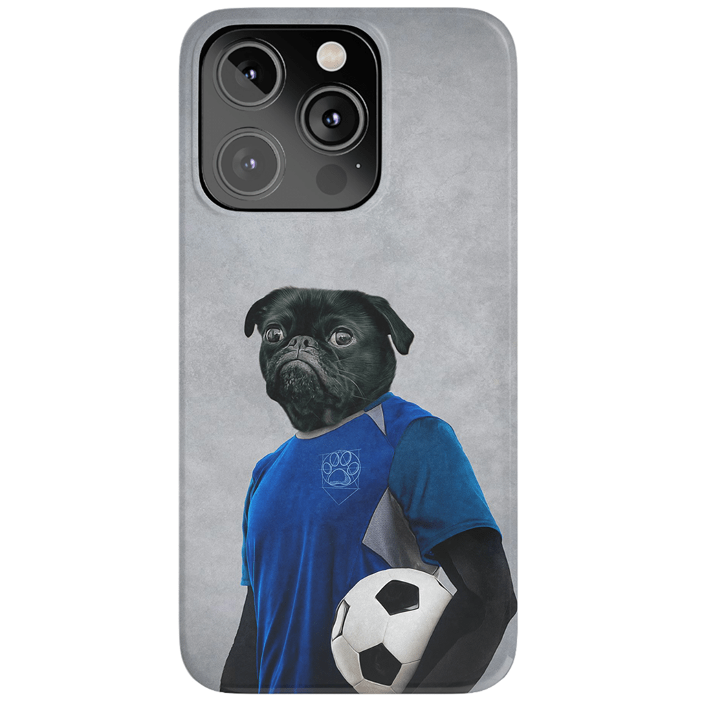 &#39;The Soccer Player&#39; Personalized Phone Case