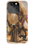 'Yodogg & Jedi-Doggo' Personalized 2 Pet Phone Case