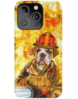 'The Firefighter' Personalized Phone Case