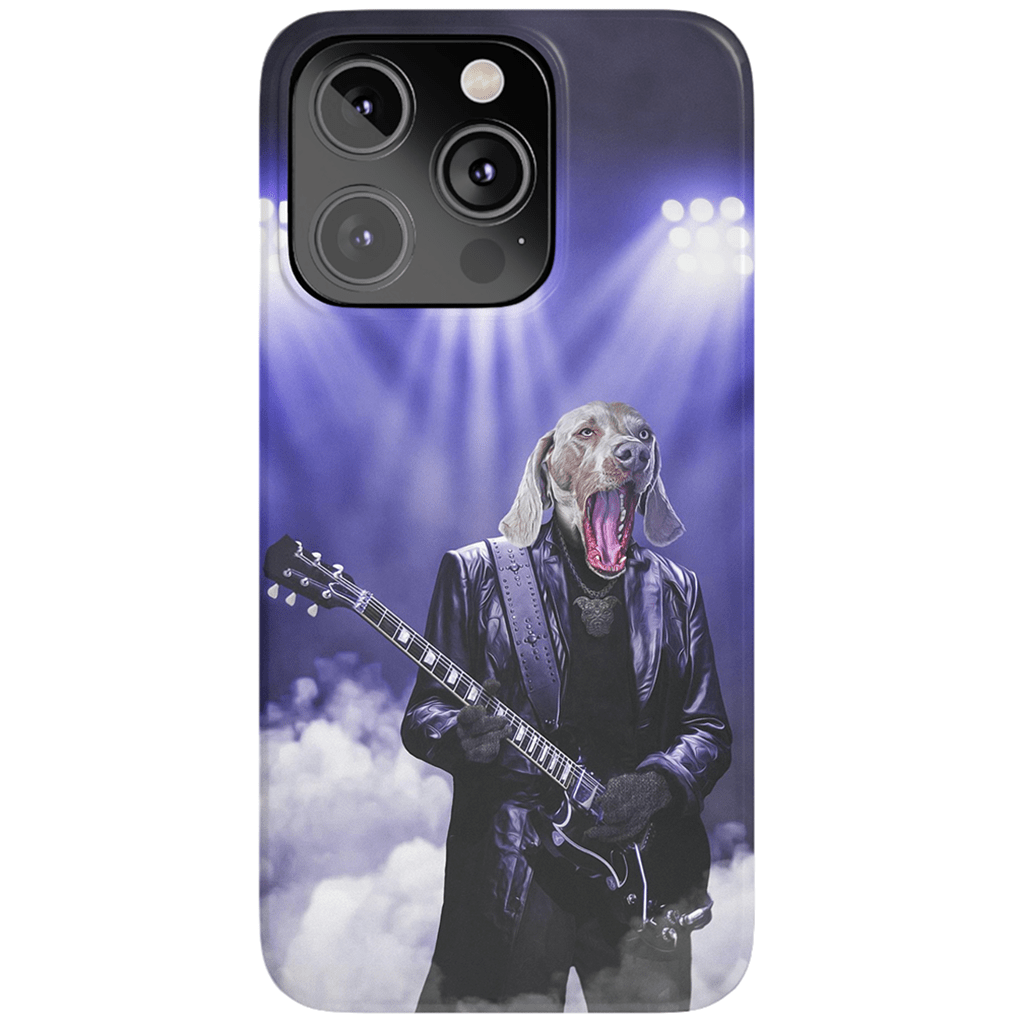 &#39;The Rocker&#39; Personalized Phone Case