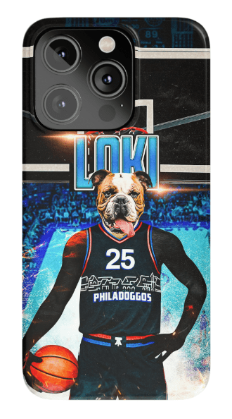 &#39;Philadoggos 76ers&#39; Personalized Phone Case