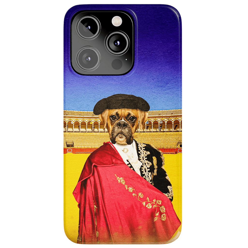 &#39;The Bull Fighter&#39; Personalized Phone Case