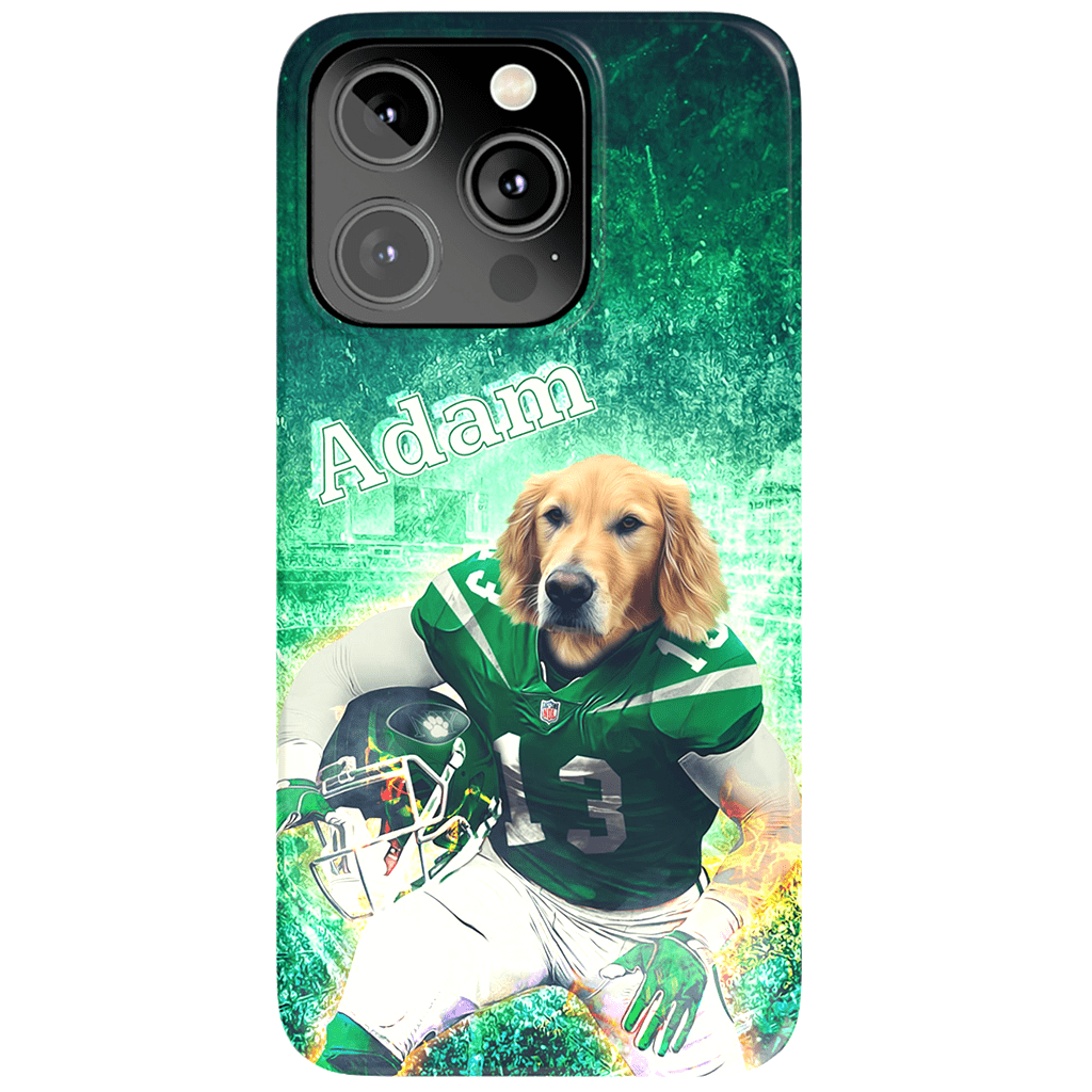 Funda personalizada para teléfono &#39;New York Jet-Doggos&#39;