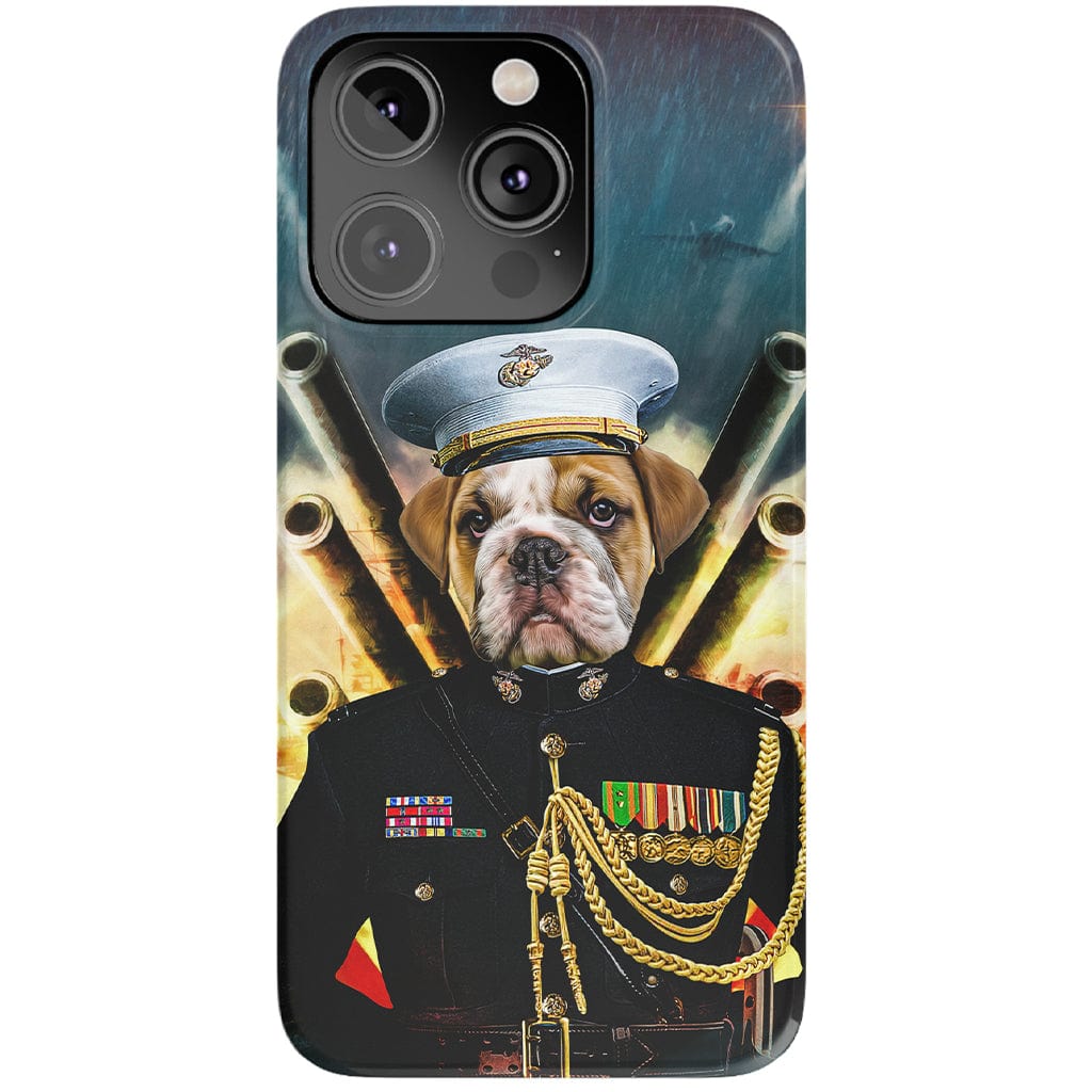 &#39;The Marine&#39; Personalized Phone Case