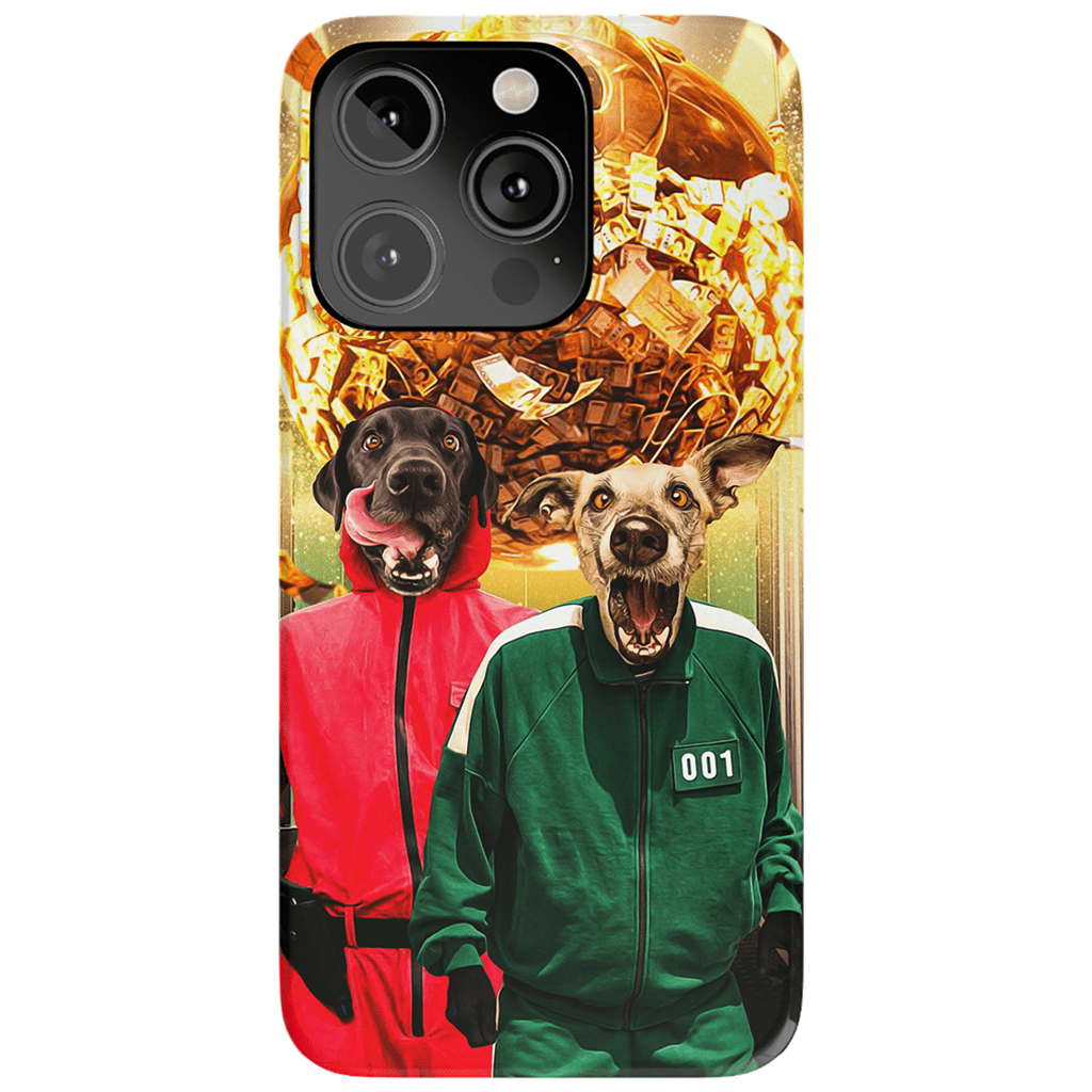 &#39;Squid Paws&#39; Personalized 2 Pet Phone Case