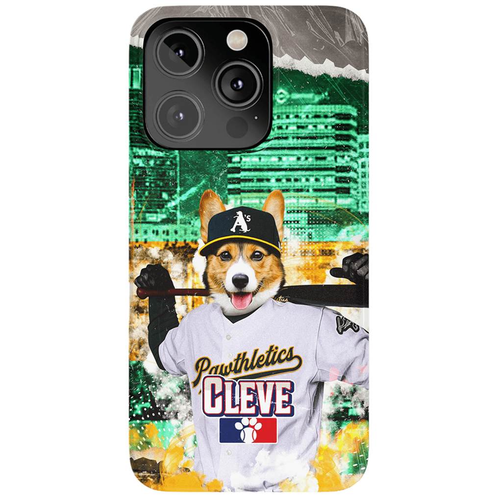 &#39;Oakland Pawthletics&#39; Personalized Phone Case