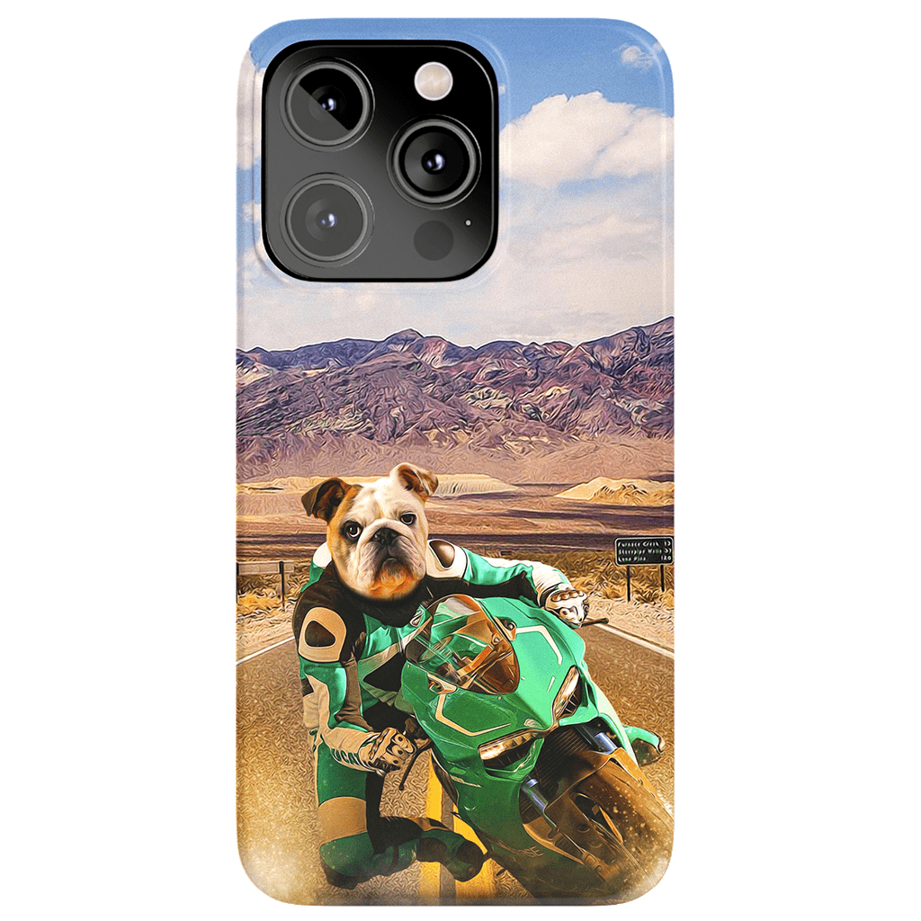 &#39;Kawadawgi Rider&#39; Personalized Phone Case