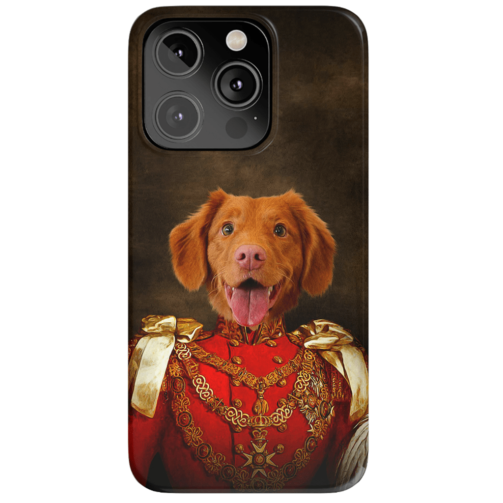 &#39;Sergeant Bork&#39; Personalized Phone Case