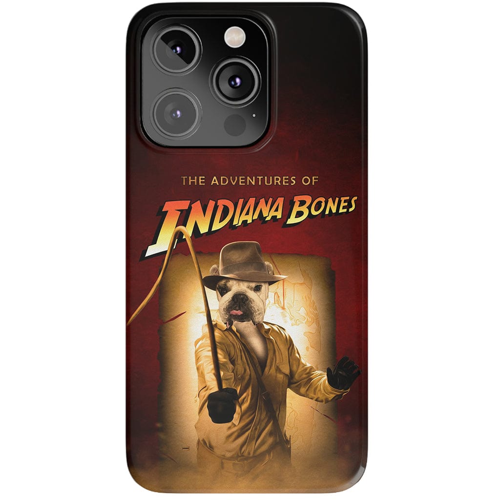 &#39;The Indiana Bones&#39; Personalized Phone Case