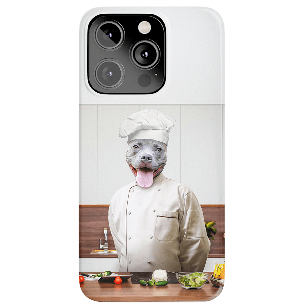 &#39;The Chef&#39; Personalized Phone Case