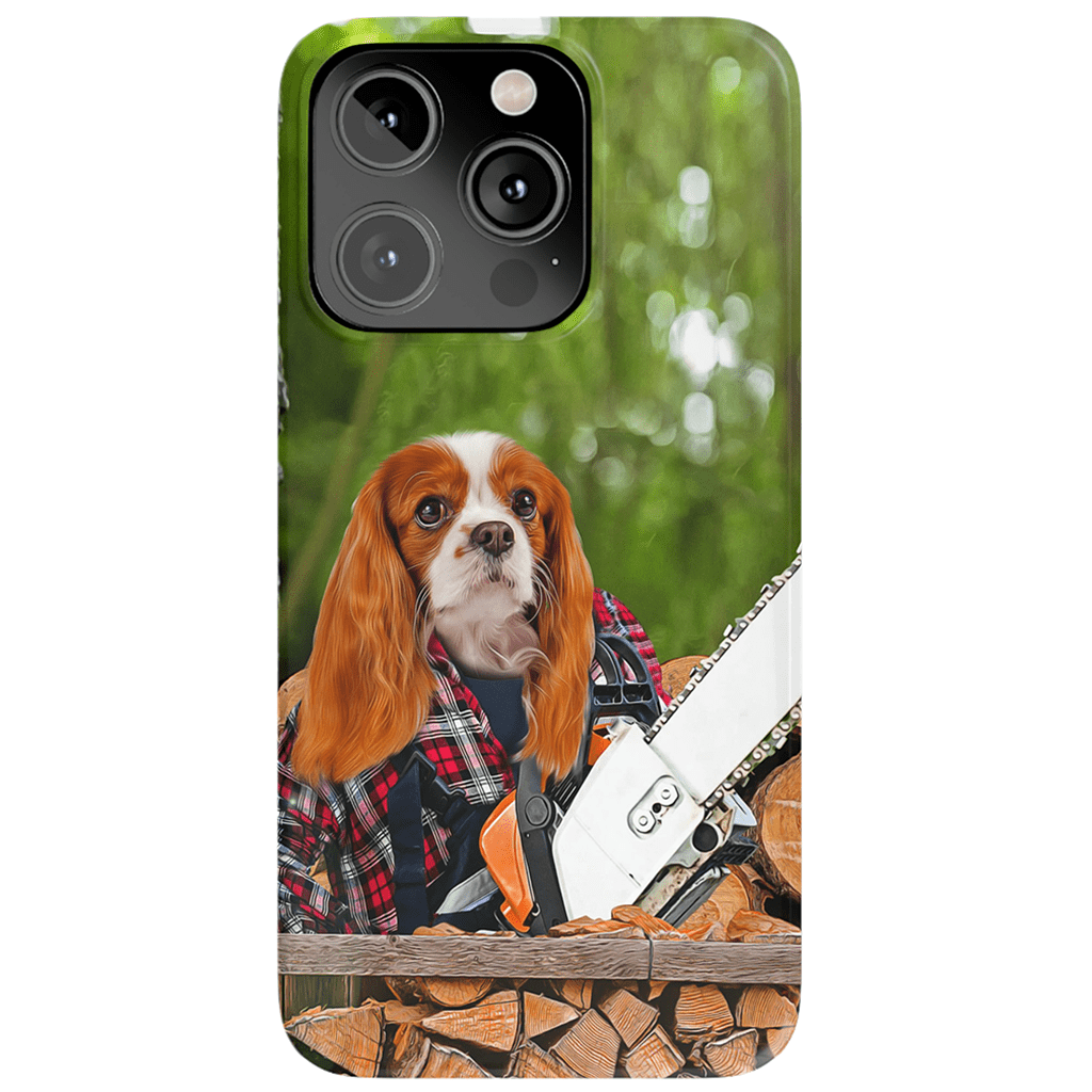 &#39;Lumberwoman&#39; Personalized Phone Case