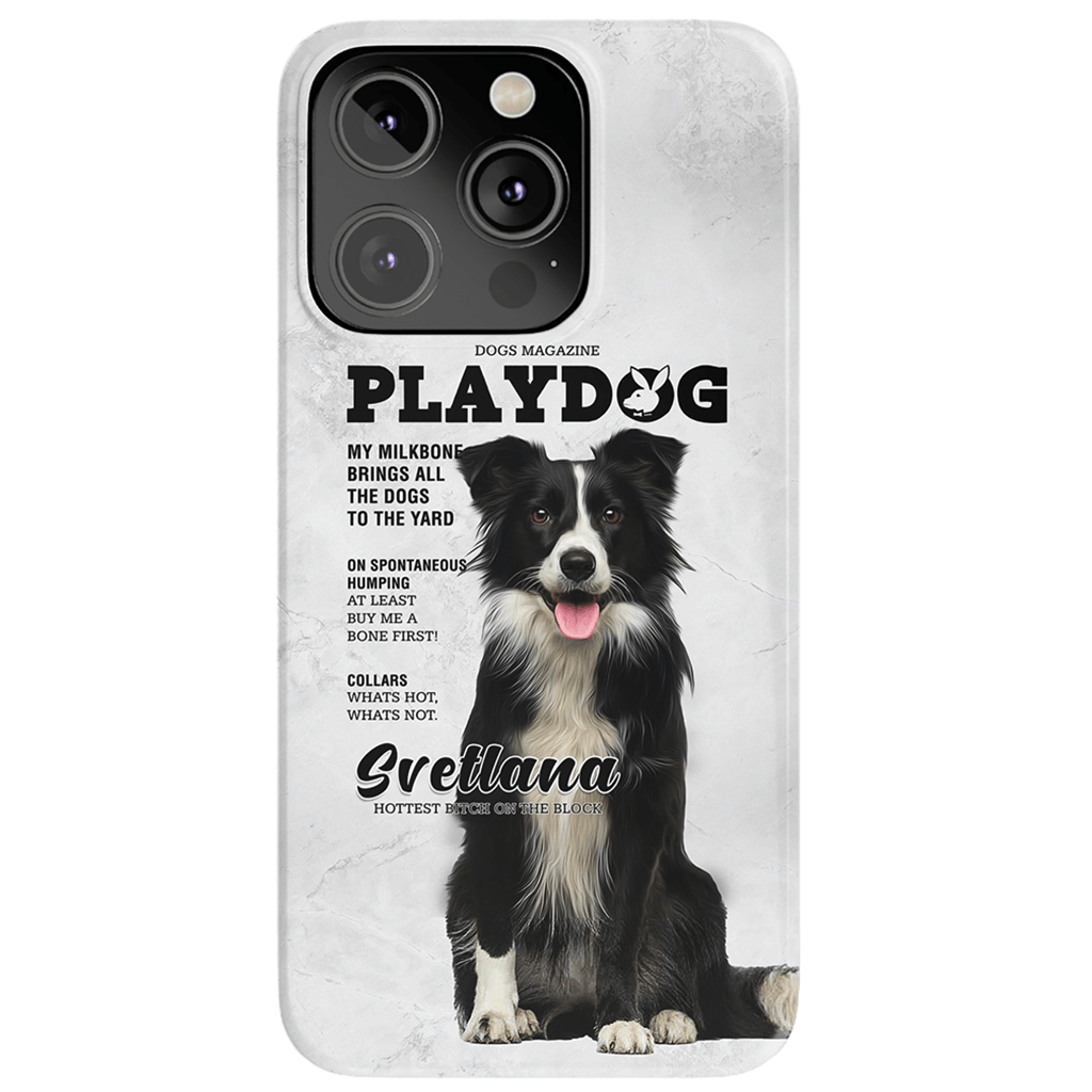 Funda para teléfono personalizada &#39;Playdog&#39;