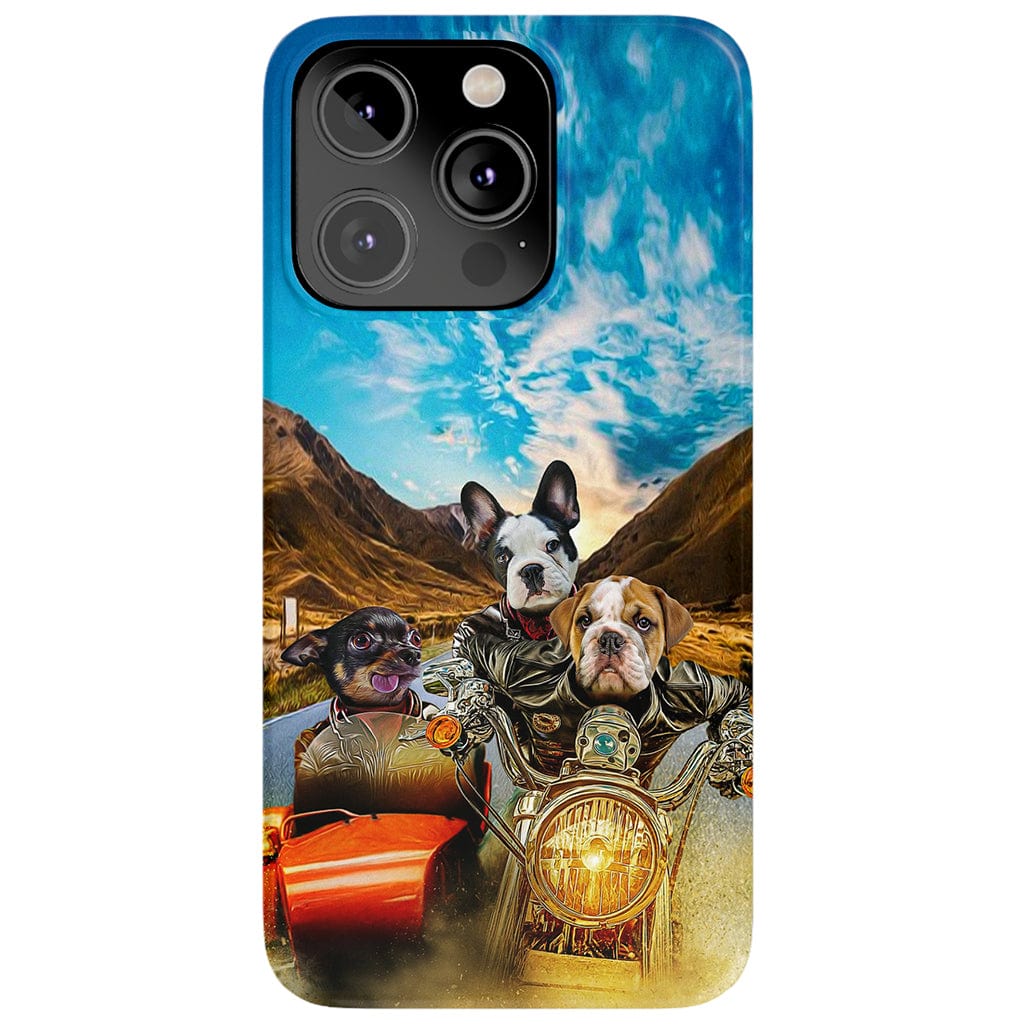 &#39;Harley Wooferson&#39; Personalized 3 Pet Phone Case