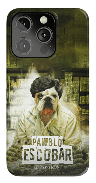 &#39;Pawblo Escobar&#39; Personalized Phone Case