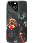 'Superdog & Batdog' Personalized 2 Pet Phone Case