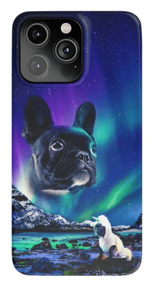 Funda para móvil personalizada &#39;Majestic Northern Lights&#39;