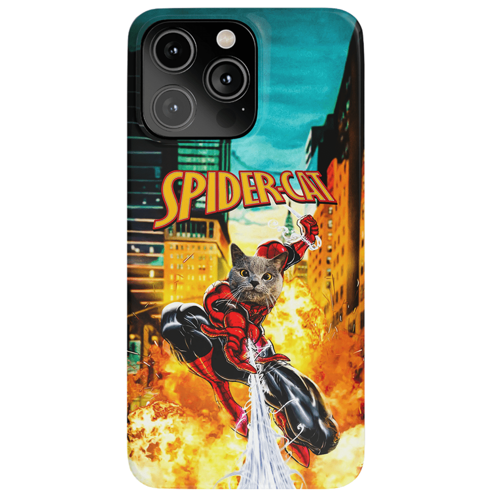 &#39;SpiderCat&#39; Personalized Phone Case