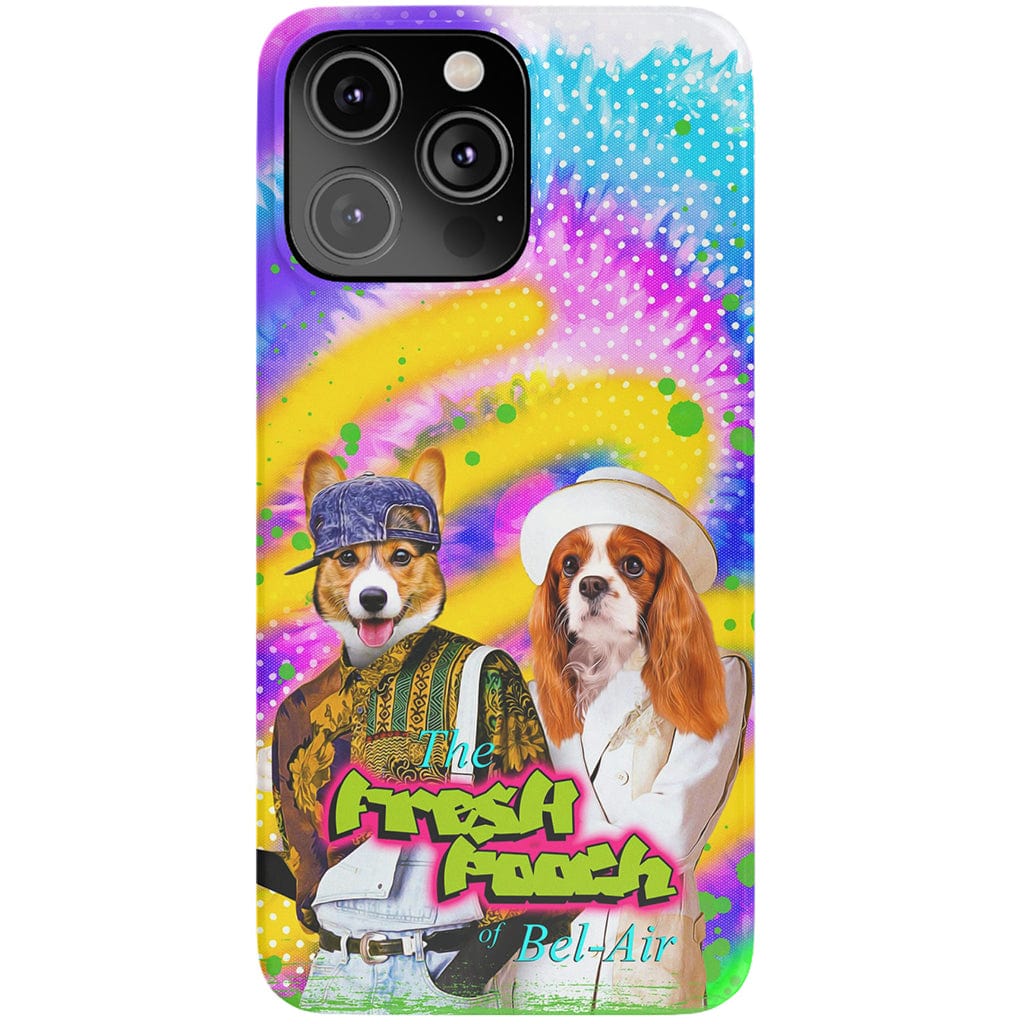 Funda personalizada para teléfono con 2 mascotas &#39;The Fresh Pooch&#39;