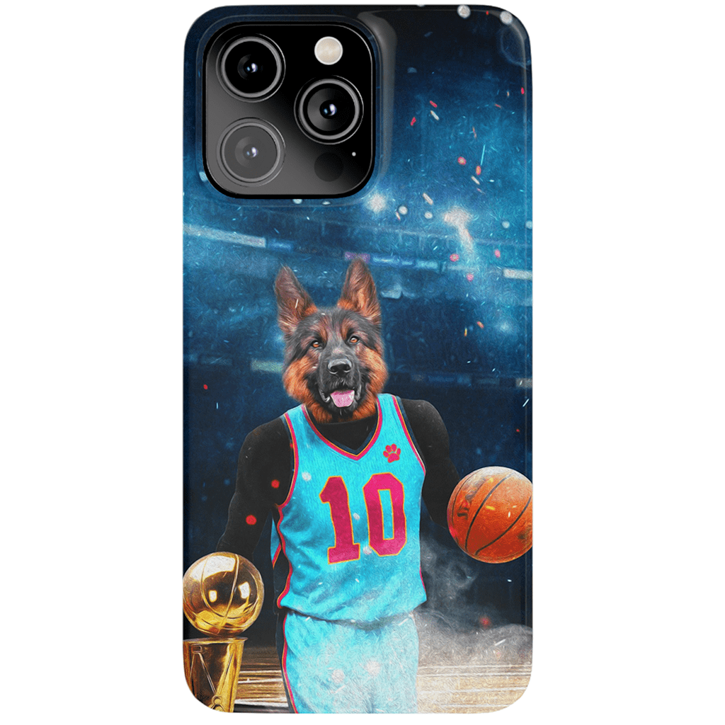 &#39;The Basketball Player&#39; Personalized Phone Case