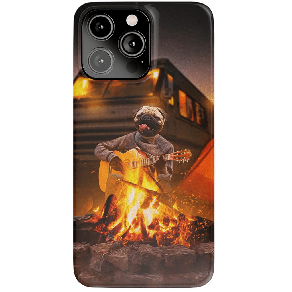 &#39;The Camper&#39; Personalized Phone Case