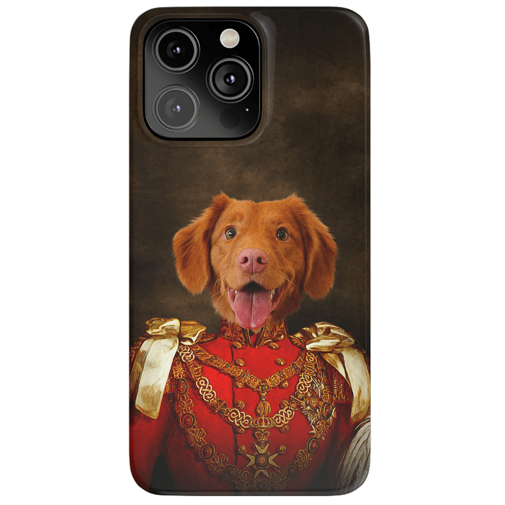 &#39;Sergeant Bork&#39; Personalized Phone Case