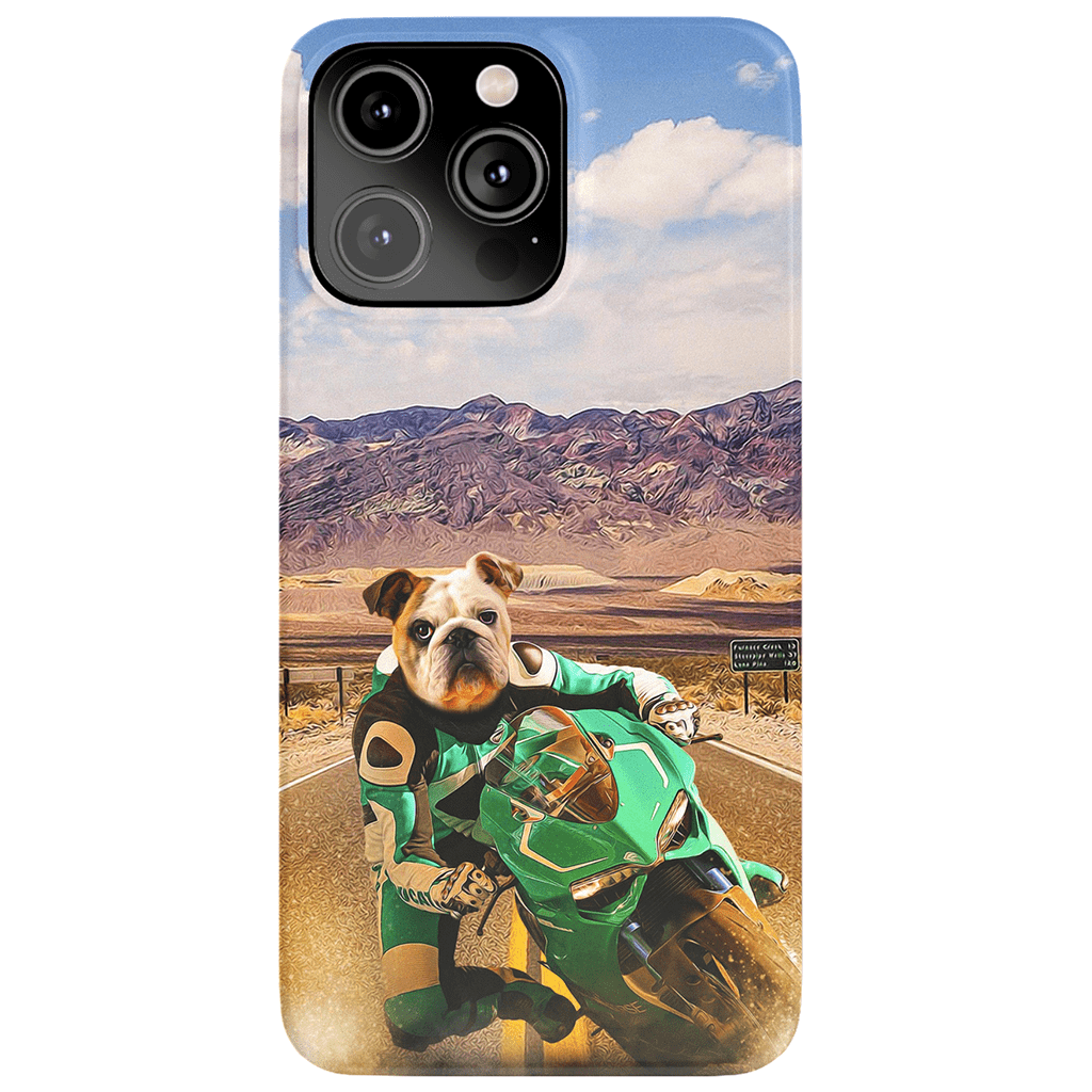 &#39;Kawadawgi Rider&#39; Personalized Phone Case