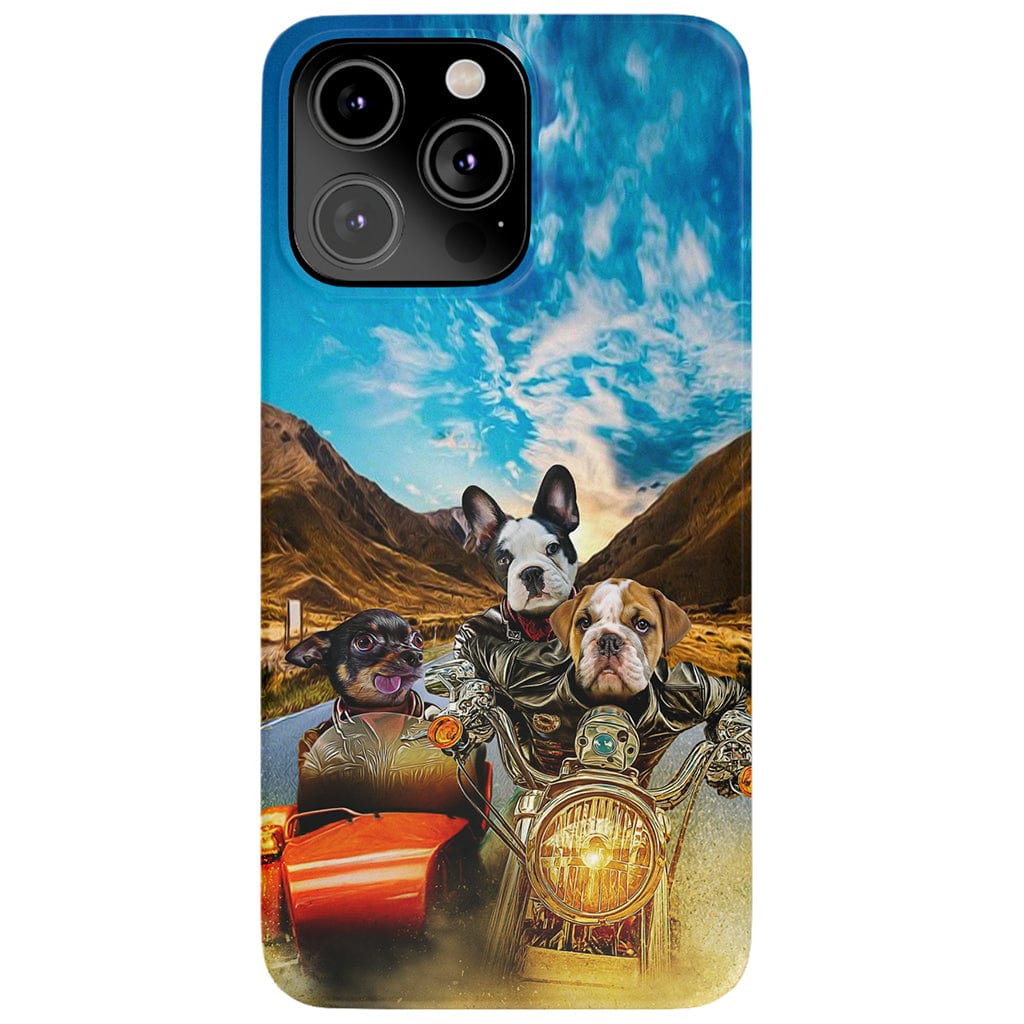 &#39;Harley Wooferson&#39; Personalized 3 Pet Phone Case