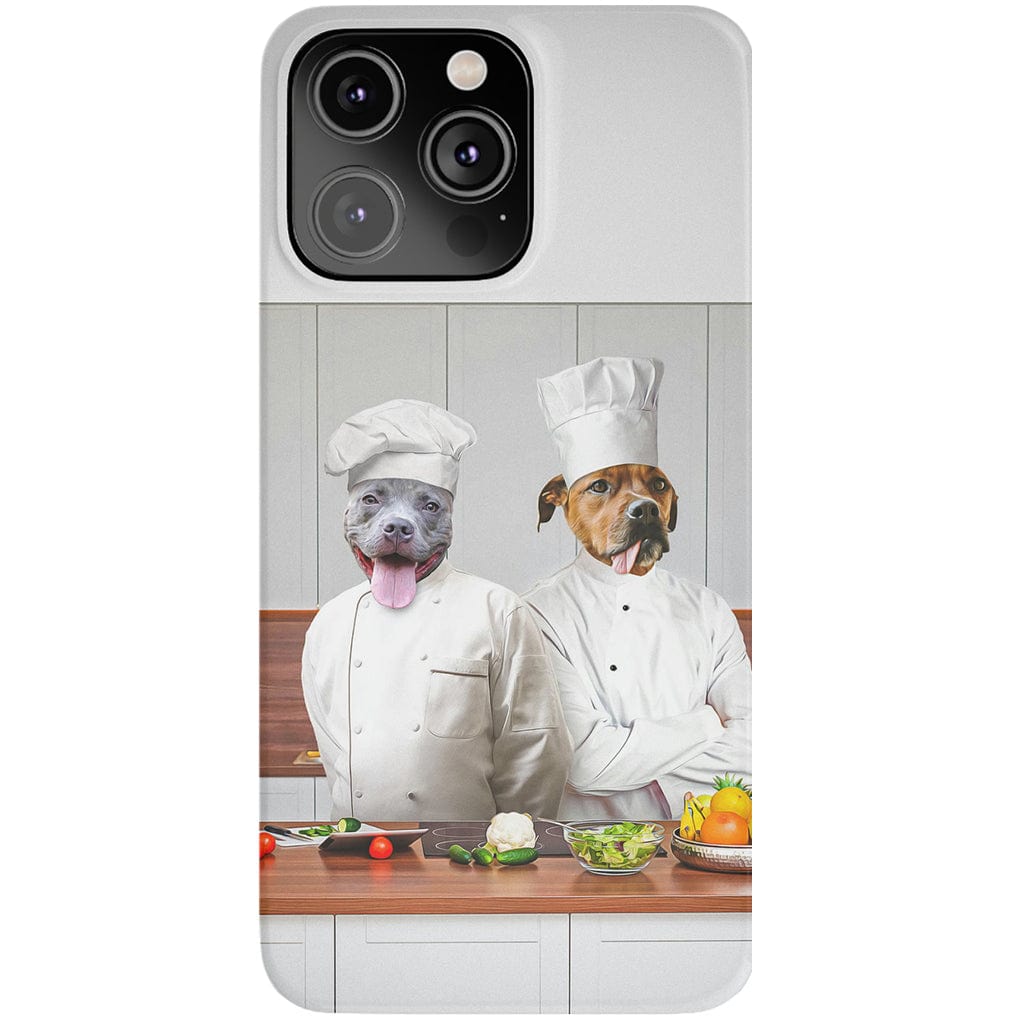 &#39;The Chefs&#39; Personalized 2 Pet Phone Case