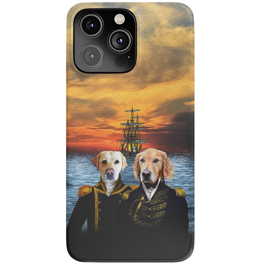 &#39;The Explorers&#39; Personalized 2 Pet Phone Case