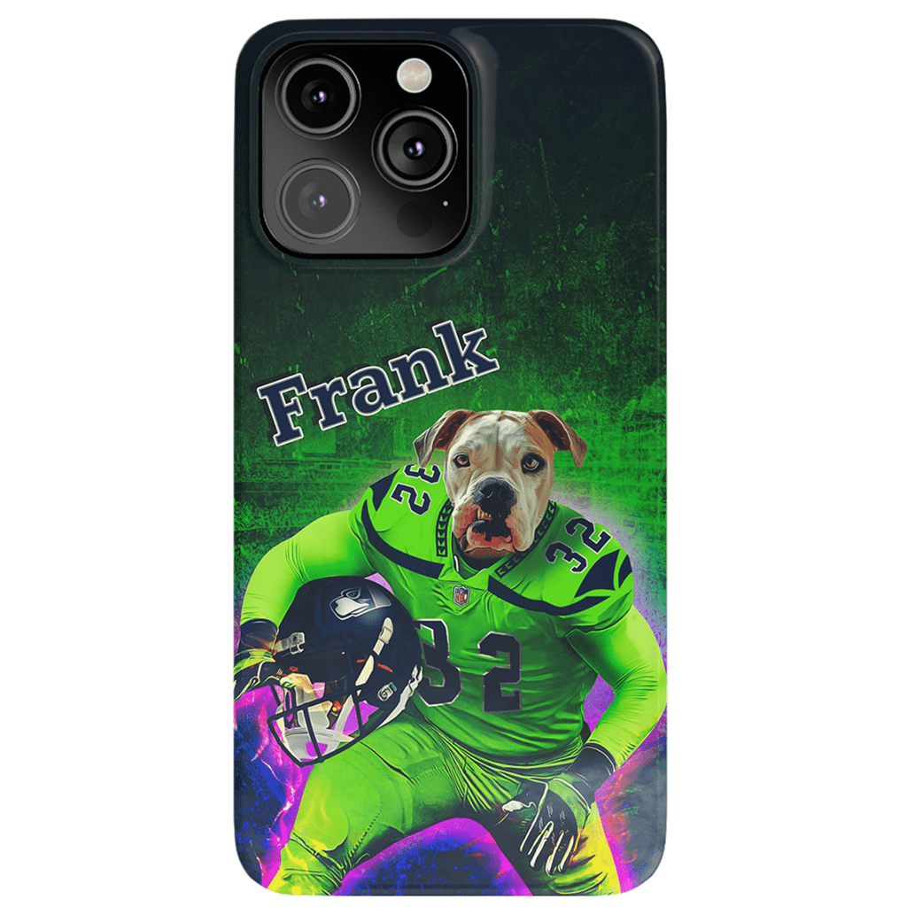 &#39;Seattle Doggos&#39; Personalized Dog Phone Case