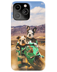 'Kawadawgi Riders' Personalized 2 Pet Phone Case