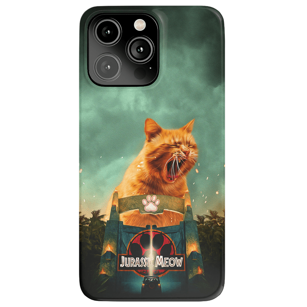 &#39;Jurassic Meow&#39; Personalized Phone Case