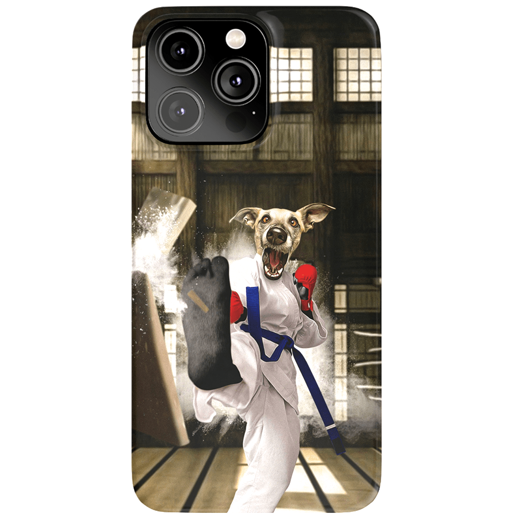 &#39;Taekwondogg&#39; Personalized Phone Case